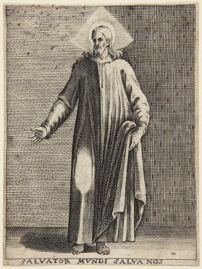 Christus als Erlöser der Welt von Jacques Callot