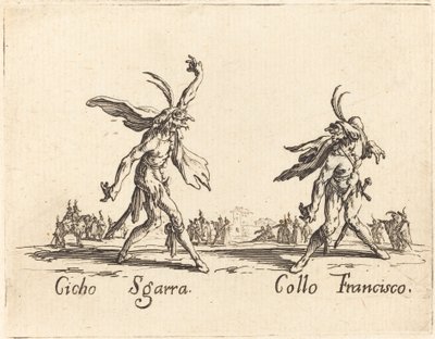 Cicho Sgarra und Collo Francisco von Jacques Callot