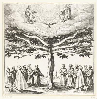 Der Baum des heiligen Franziskus von Jacques Callot