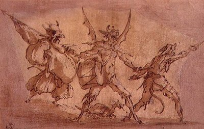 Teufelsmusketiere von Jacques Callot