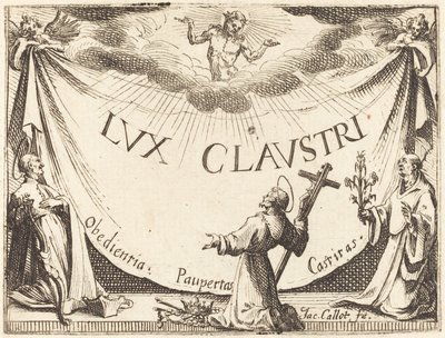 Frontispiz für "Das Licht des Klosters" von Jacques Callot