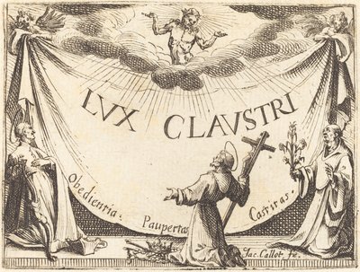 Frontispiz für "Das Licht des Klosters" von Jacques Callot