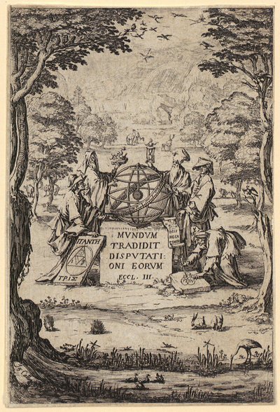 Frontispiz zu „Sacra Cosmologia“ von Jacques Callot