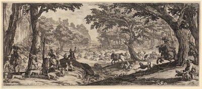 Große Jagd von Jacques Callot