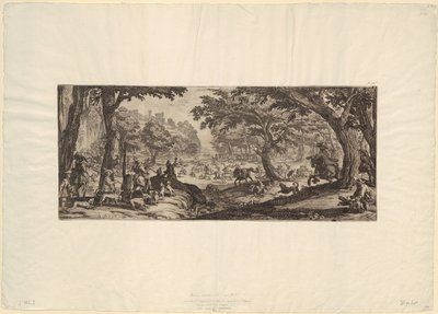 Große Jagd von Jacques Callot