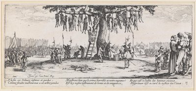 Das Aufhängen von Jacques Callot