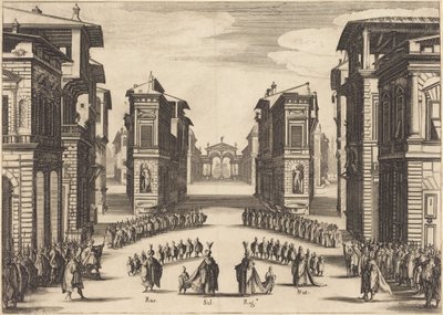 Il Solimano, Akt II von Jacques Callot
