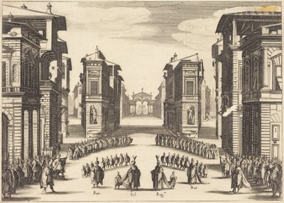Il Solimano, II. Akt von Jacques Callot