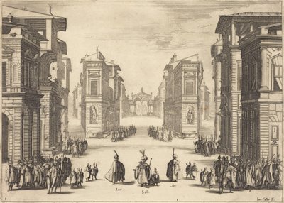 Il Solimano, Akt I von Jacques Callot