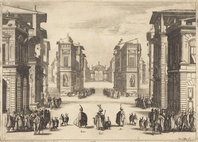 Il Solimano, Akt I von Jacques Callot