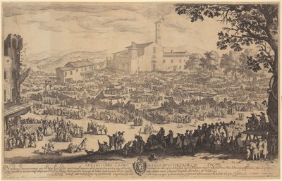 Jahrmarkt von Impruneta von Jacques Callot