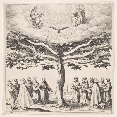 Der Baum des heiligen Franziskus von Jacques Callot