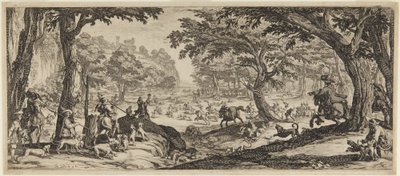 Die große Jagd von Jacques Callot