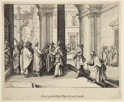 Der Denar des Cäsar von Jacques Callot