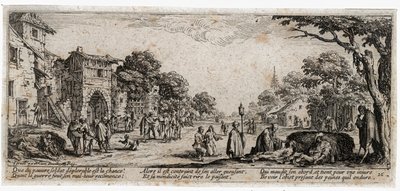 Die Elend und Leiden des Krieges von Jacques Callot