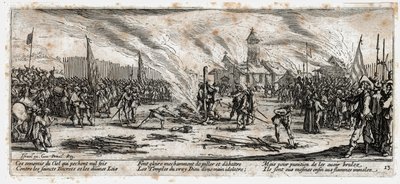 Die Elend und die Leiden des Krieges (Gravur) von Jacques Callot