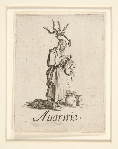 Les Peches Capitaux (Die sieben Todsünden): L von Jacques Callot