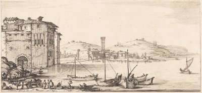 Verladen von Waren von Jacques Callot
