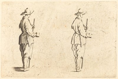 Bauer mit einer Tasse, ca. 1622 von Jacques Callot