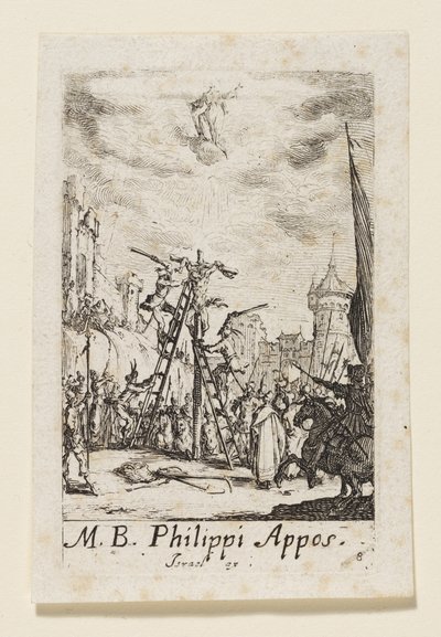 Philippus der Apostel (Philippi Appos.) von Jacques Callot