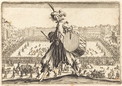 Piazza Presso alla Porta al Prato, ca. 1622 von Jacques Callot