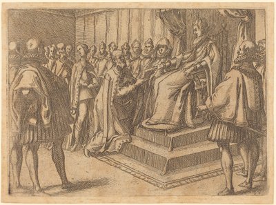 Empfang des Gesandten von Polen von Jacques Callot