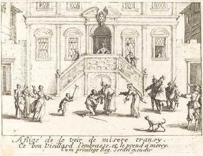 Rückkehr des verlorenen Sohnes von Jacques Callot