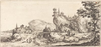 Heimkehr von der Jagd, wahrscheinlich um 1630 von Jacques Callot