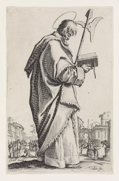 Heiliger Matthias aus Les Grands Apôtres, 1631 von Jacques Callot