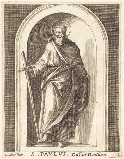 Der heilige Paulus von Jacques Callot