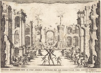 Zweites Intermezzo von Jacques Callot