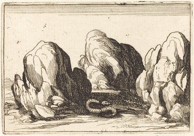 Schlange von Jacques Callot