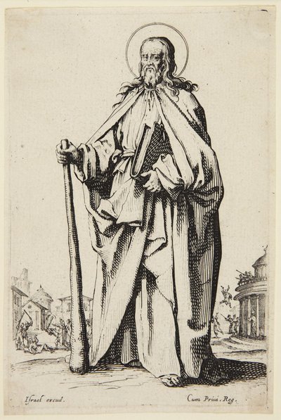 St. Jakobus der Jüngere von Jacques Callot