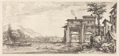 Die Badenden von Jacques Callot