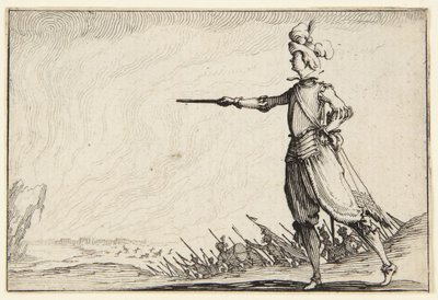 Der Kommandant zu Fuß von Jacques Callot