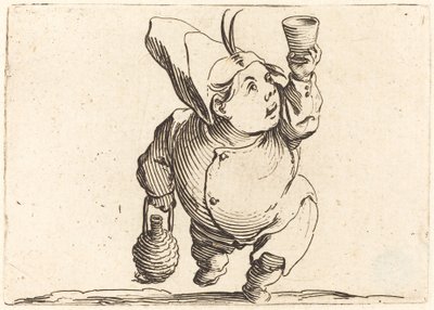 Der Trinker, Vorderansicht von Jacques Callot