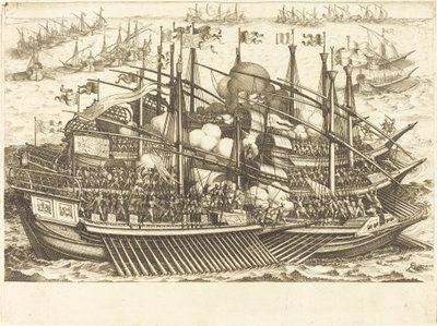 Die erste Seeschlacht von Jacques Callot