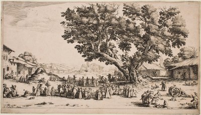 Der Jahrmarkt von Gondreville von Jacques Callot