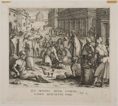 Die Kornmesser von Jacques Callot
