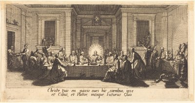 Das letzte Abendmahl von Jacques Callot