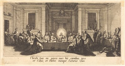 Das letzte Abendmahl von Jacques Callot