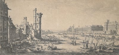 Der Louvre von Jacques Callot