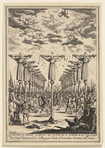 Die Märtyrer von Japan von Jacques Callot