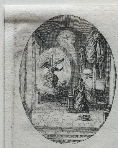 Die Geheimnisse der Passion: Die Verkündigung von Jacques Callot