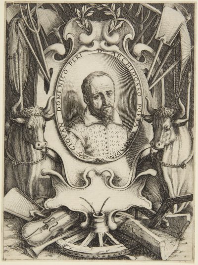 Das Porträt von Giovanni Domenico Peri von Jacques Callot