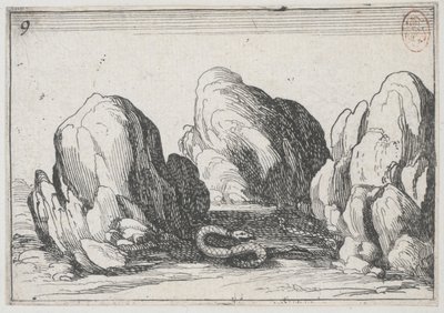 Die Schlange - Nr. 9 aus der Serie von Jacques Callot