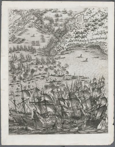Die Belagerung von La Rochelle: Platte 11, 1628-1630 von Jacques Callot