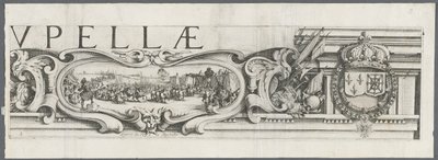 Die Belagerung von La Rochelle: Platte 3, 1628-1630 von Jacques Callot