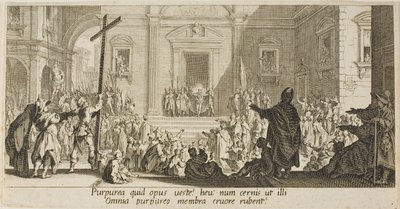 Der kleine Hafen, aus Verschiedene Szenen in Florenz entworfen von Jacques Callot