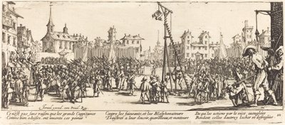 Die Strappado von Jacques Callot